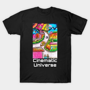 cinematic universe : hitchhikers guide T-Shirt